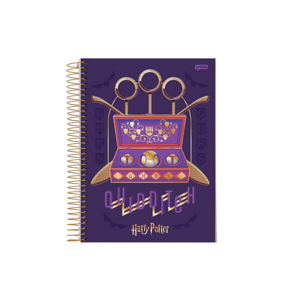 Caderneta 18 C.D. 96 Folhas Jandaia - Harry Potter 13